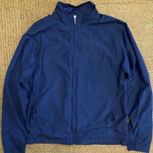 Vintage Champion windbreaker navy blue zip-up